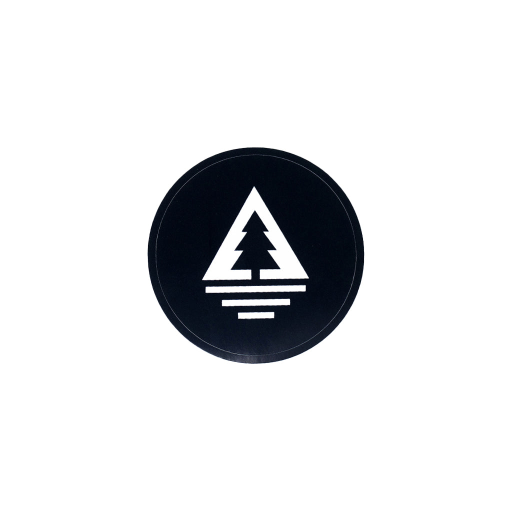 Black Logo Sticker